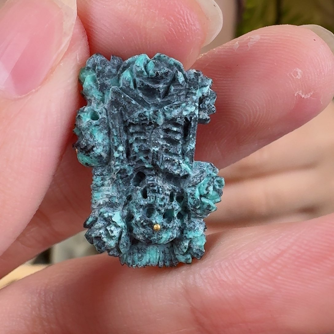 绿松石珠宝奇石未镶嵌