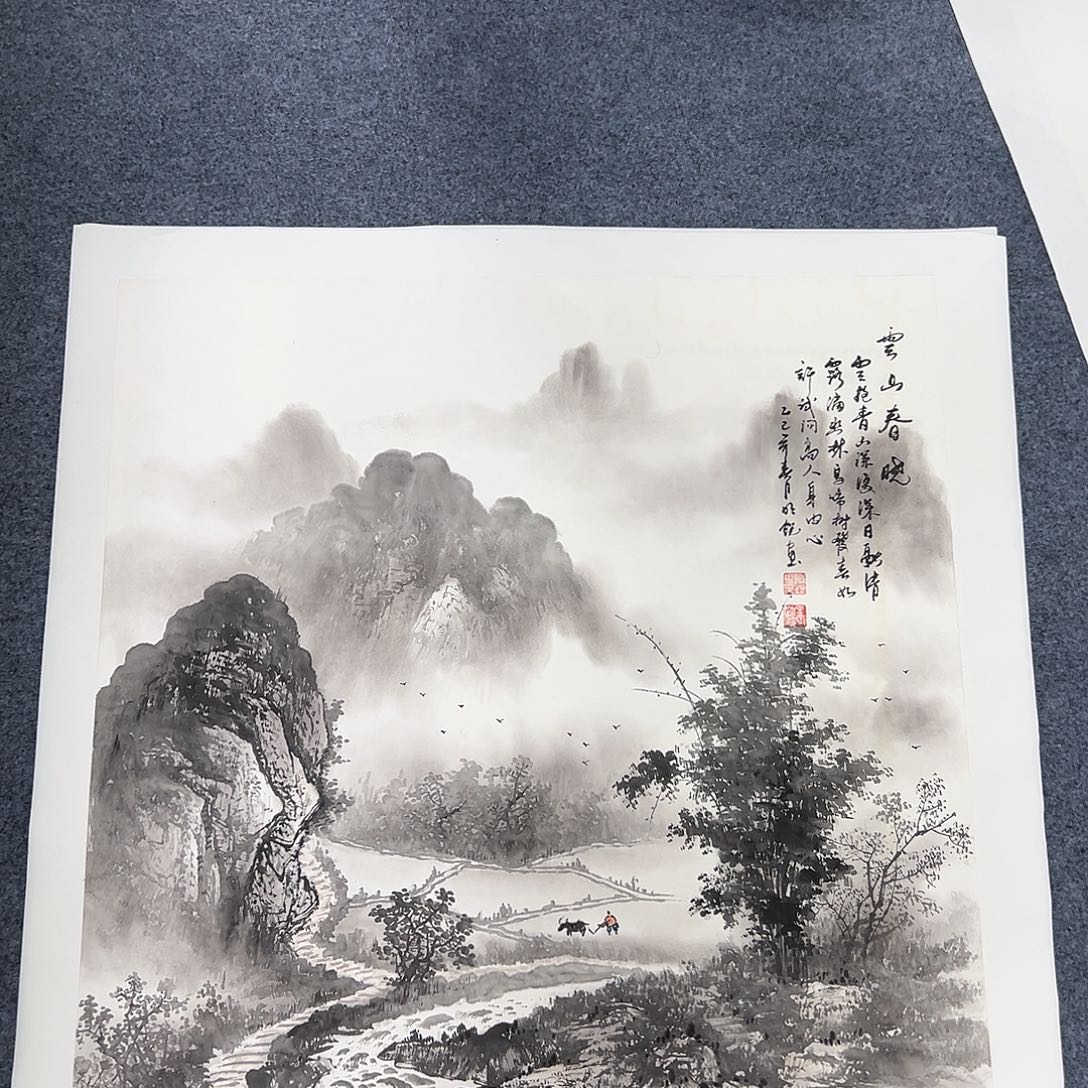 国画国画作品纯手绘