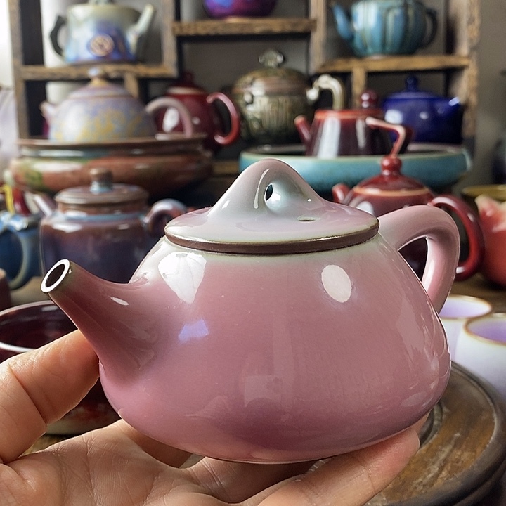 中国神后钧瓷茶具