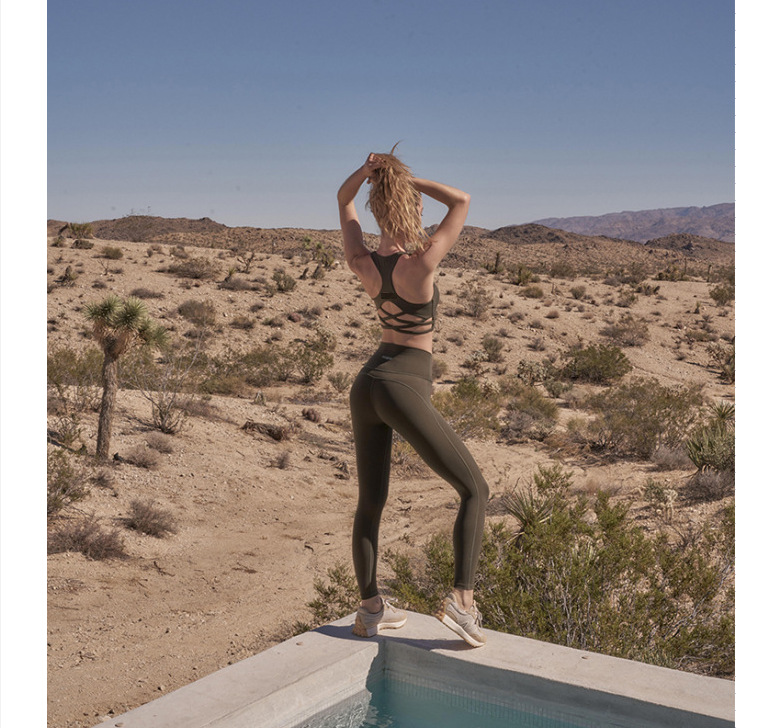 瑜伽长裤女高弹跑步健身瑜伽适用1203