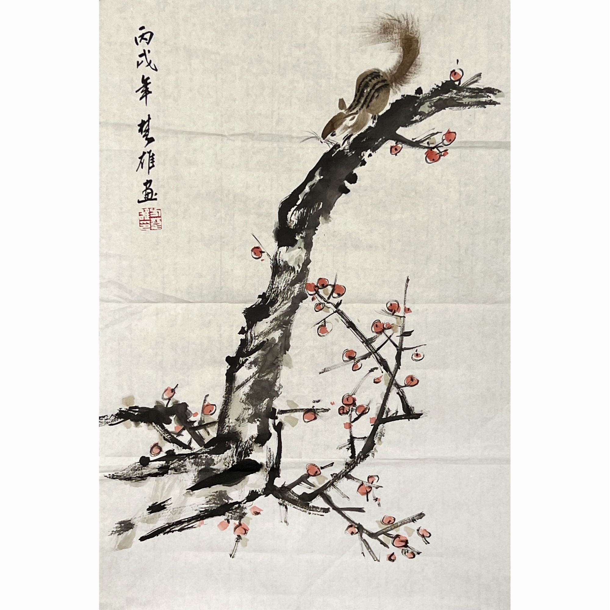 HR0554-方楚雄绘画68x45cm/约2.5平尺