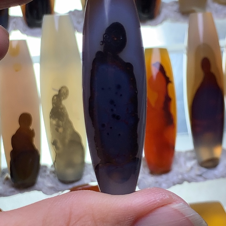 玛瑙/玉髓颈饰未镶嵌132