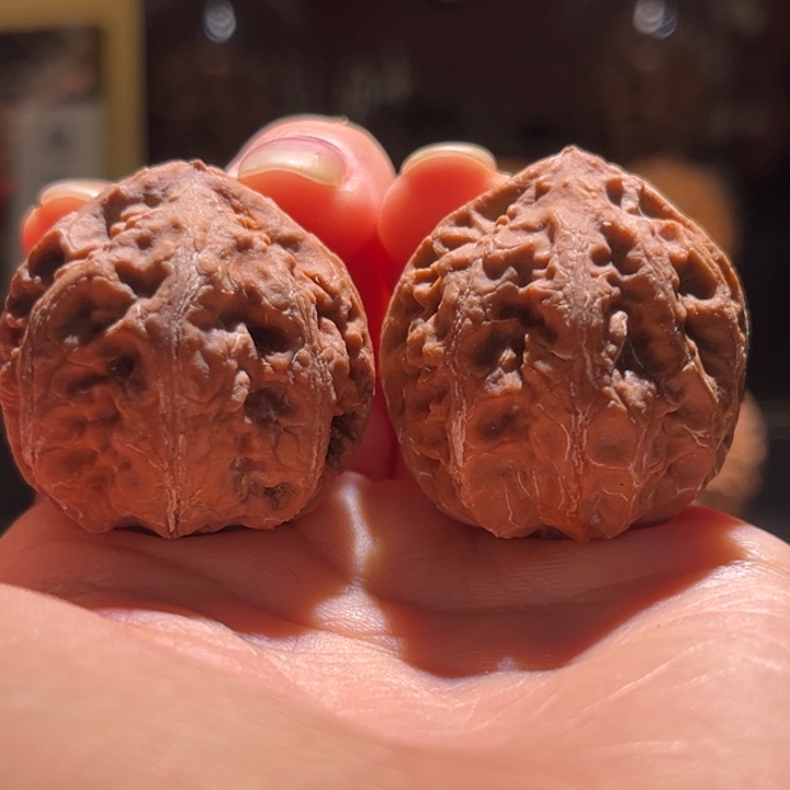 吊坠文玩核桃金钱包子17