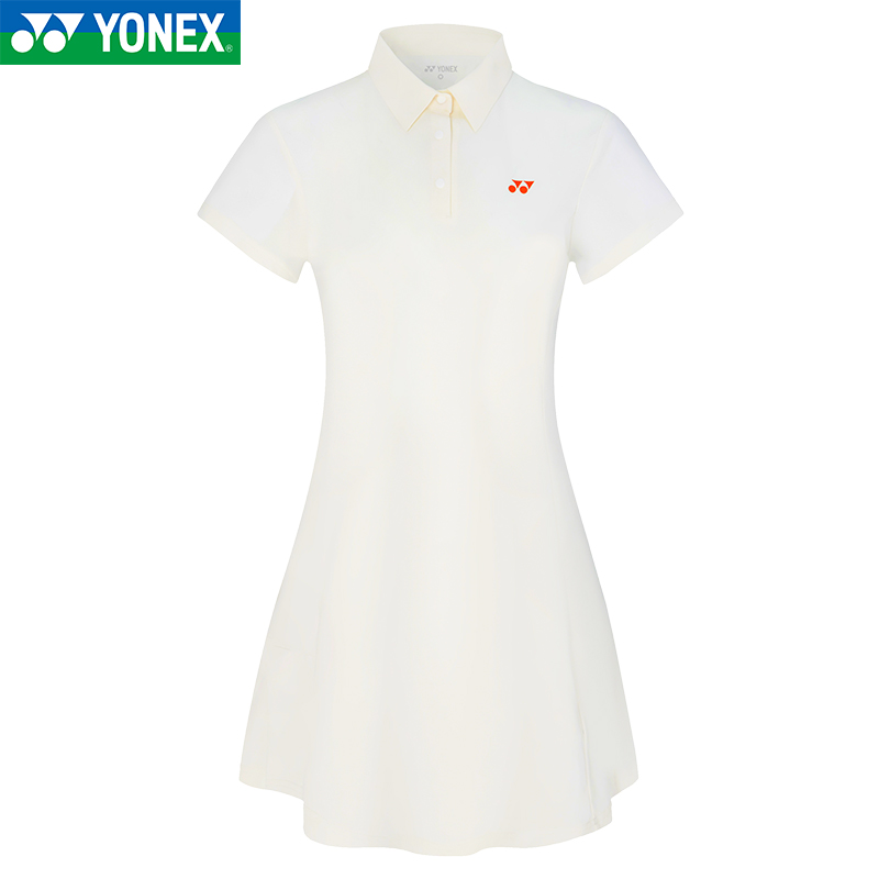 YONEX/尤尼克斯羽毛球服透气女款运动连衣裙