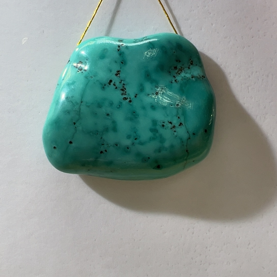 绿松石未镶嵌挂件