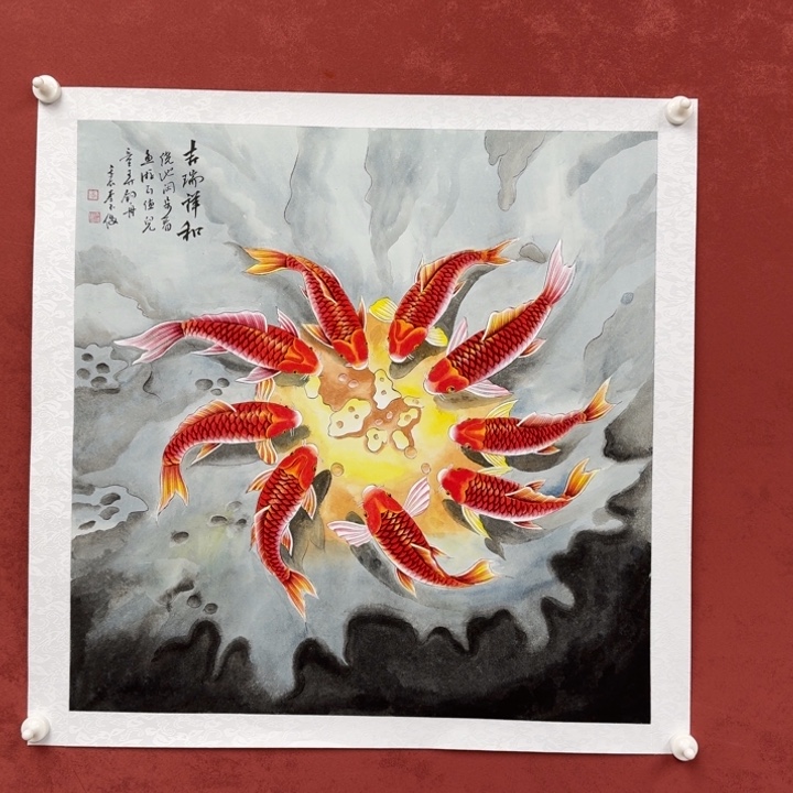 国画书画作品多次参加全国大展获奖