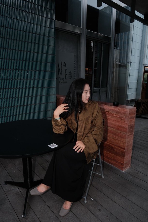 女士中式国风复古双面提花两穿外穿衬衫上衣