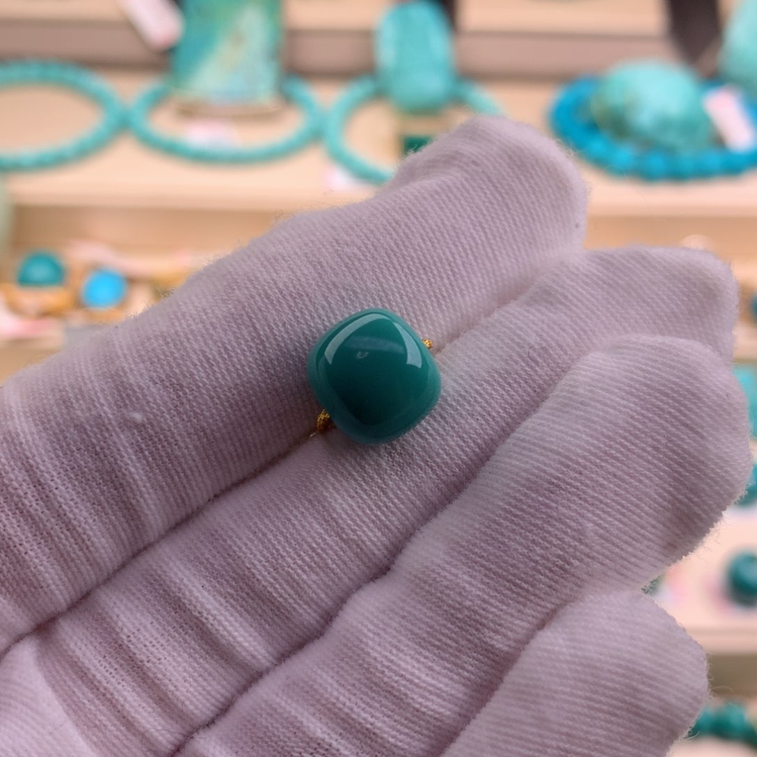 绿松石珠宝奇石未镶嵌10.8-9.8