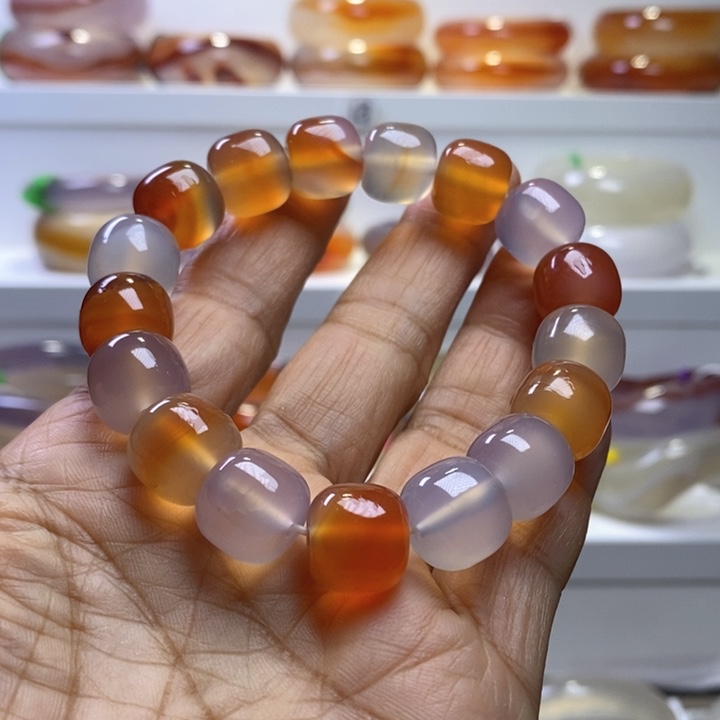 玛瑙/玉髓手链未镶嵌