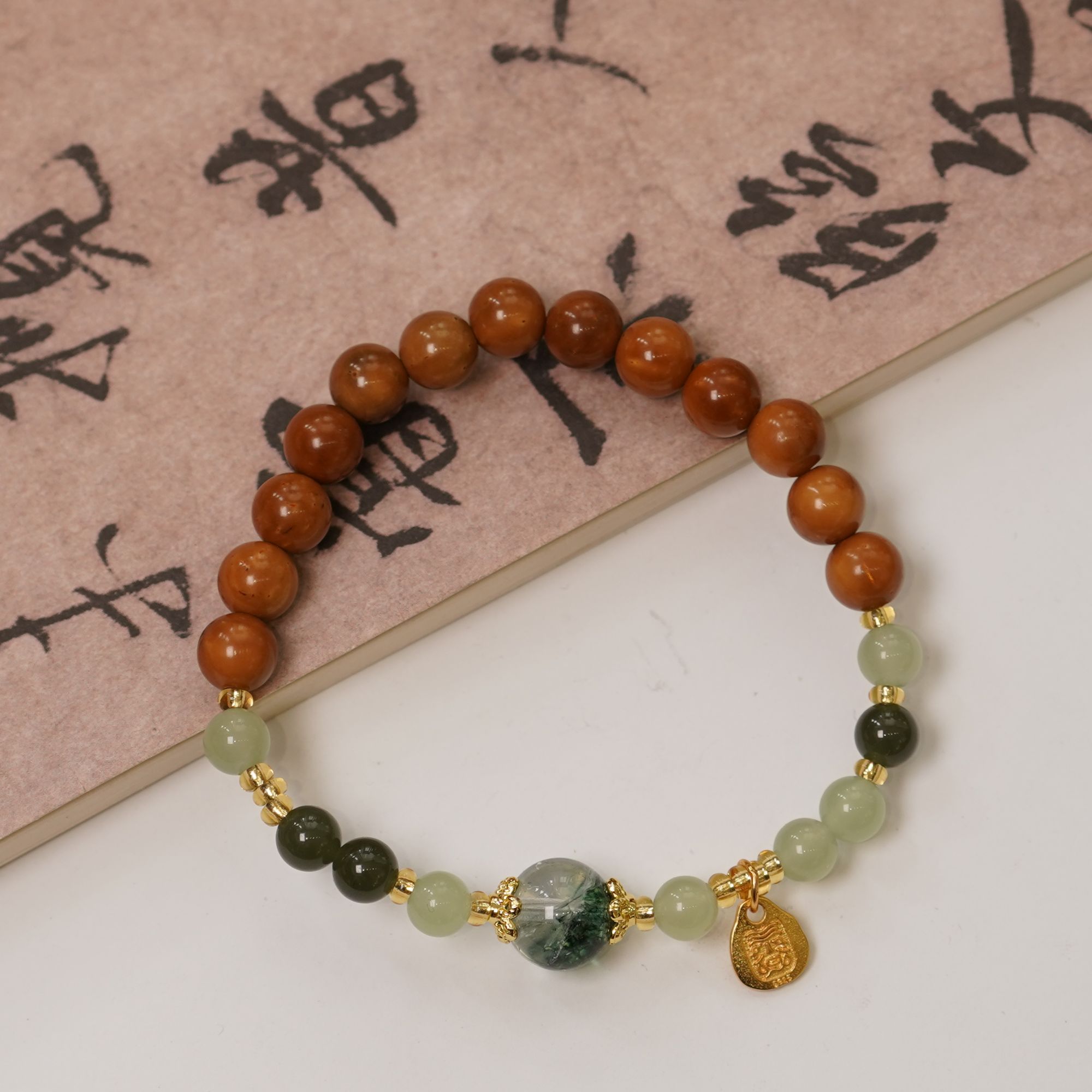 ZC10A206006库克和田玉手串（多样性发货）