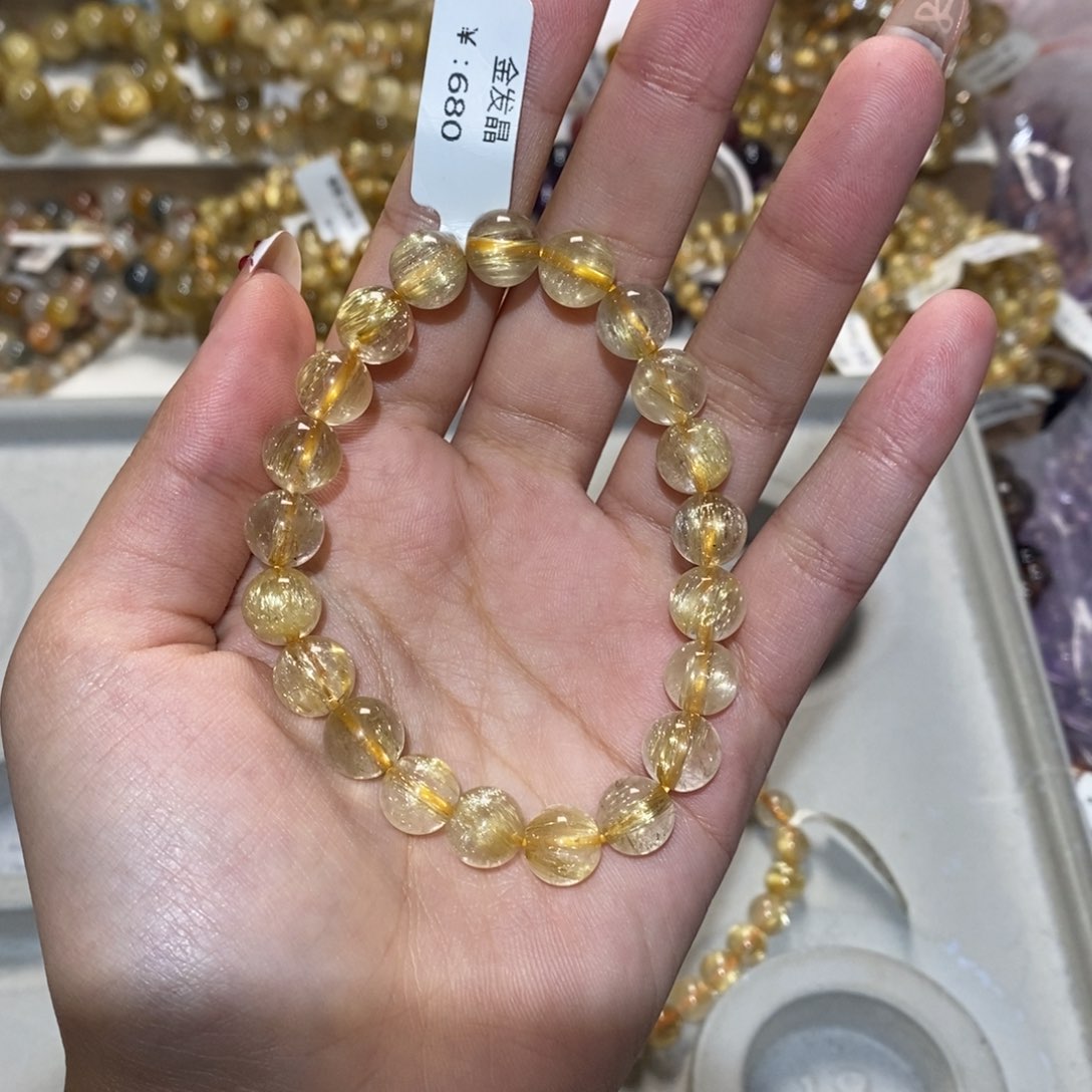 水晶手链未镶嵌手链