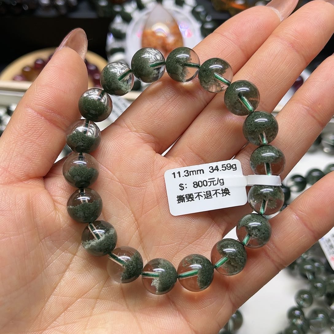 水晶手链未镶嵌手链