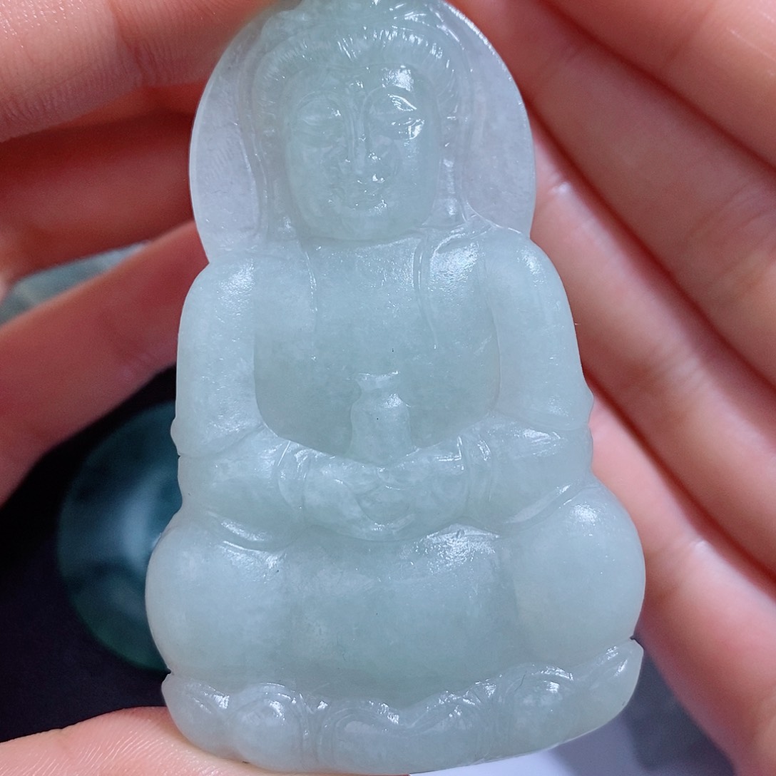 定制翡翠未镶嵌毛货不支持退货下单需确认抛光