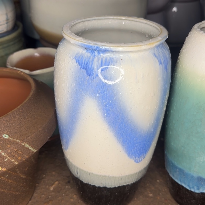 瑕疵花盆处理啦口14高32无孔