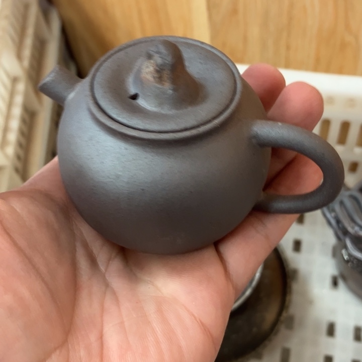 柴烧茶具宝瓶大放漏