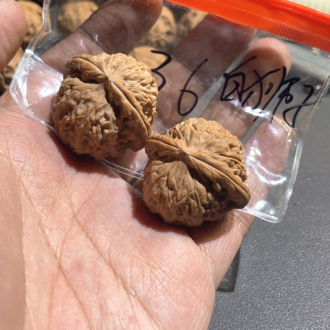 文玩核桃吊坠?白狮子