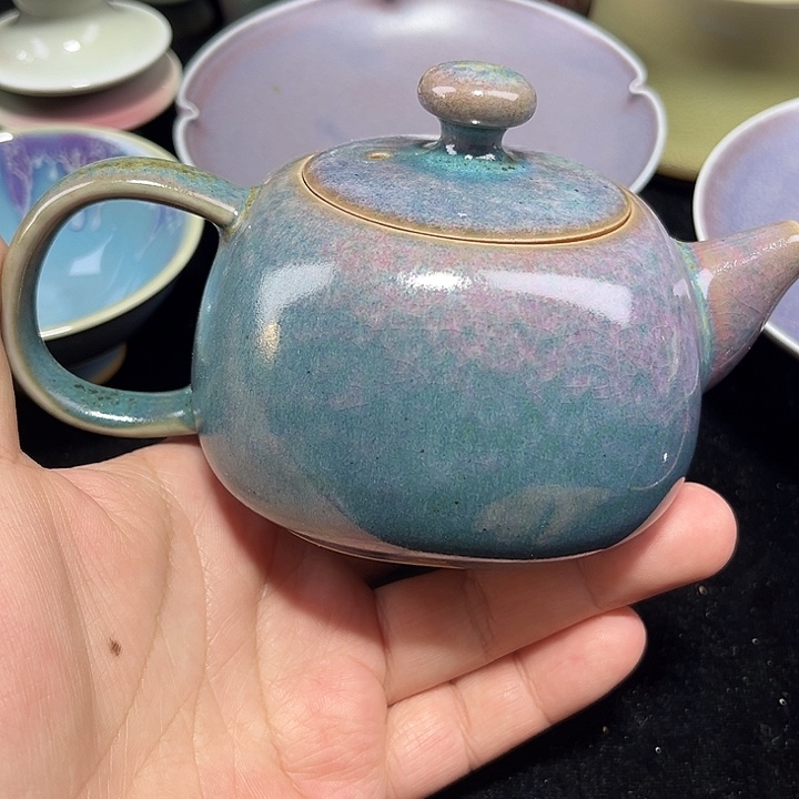 摆件陶钧窑茶器钧窑茶器