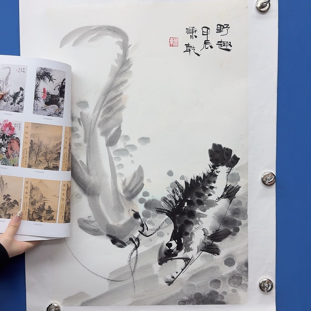 国画多次参加国内外大型