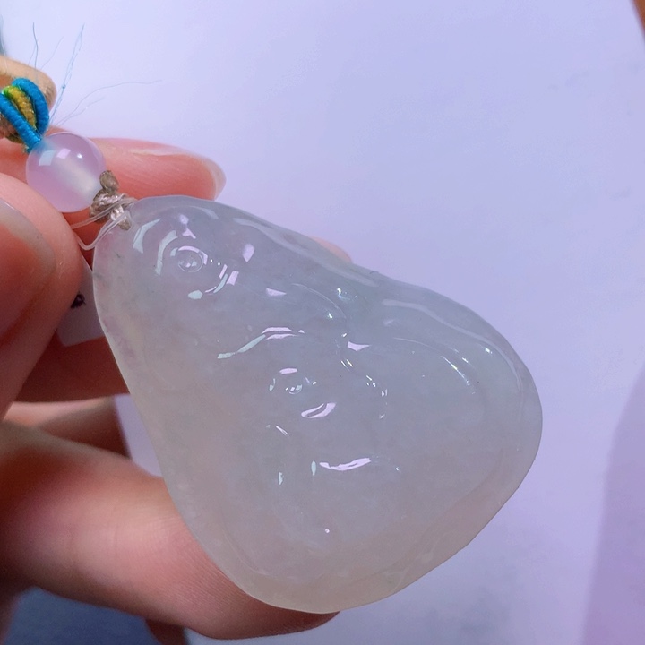 翡翠未镶嵌吊坠(不含链) 3542