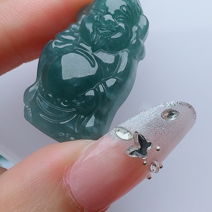 翡翠未镶嵌颈饰天然的A货翡翠多样性发其一 