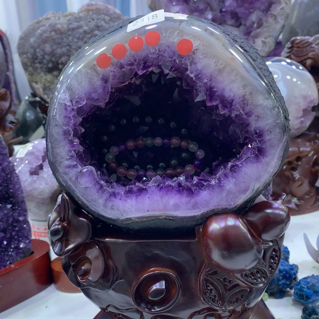 水晶紫水晶未镶嵌2318