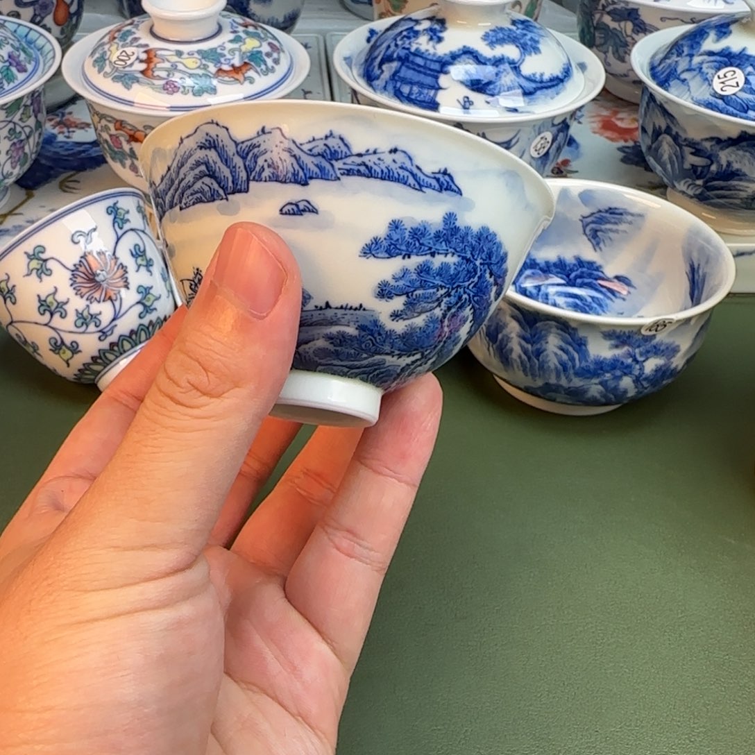 彦祖纯手工手绘茶具144