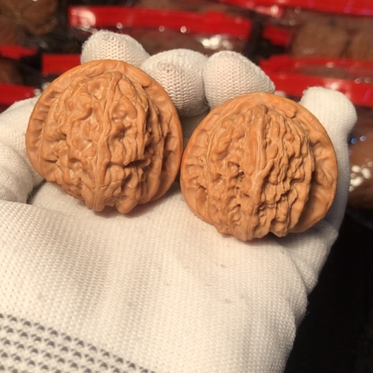 文玩核桃把件白狮子39