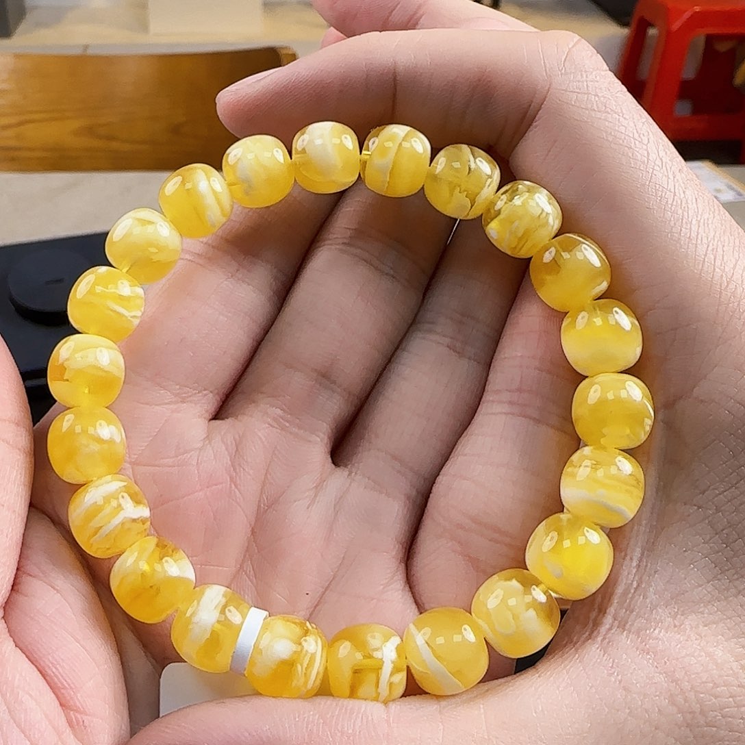 琥珀裸石未镶嵌蜜蜡