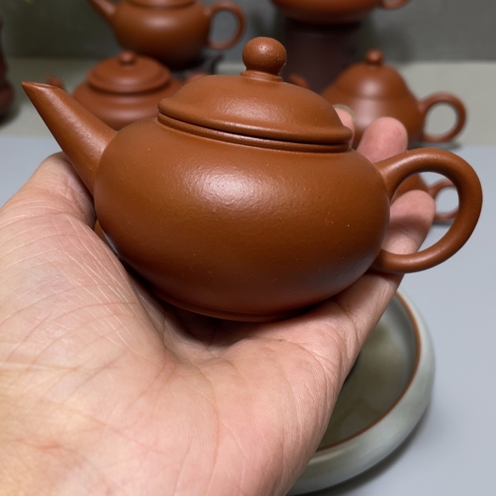 紫砂茶壶微微微瑕一把