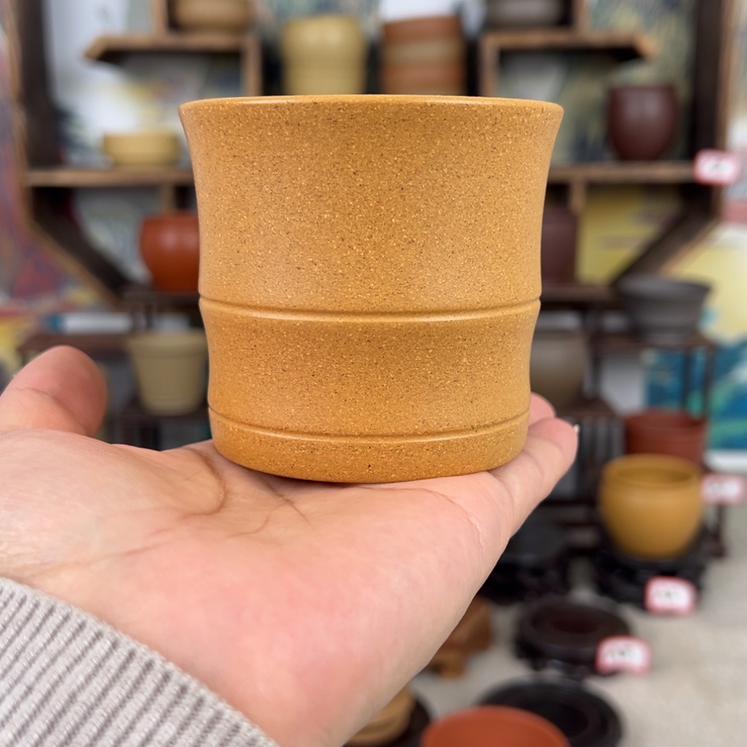 紫砂茶杯拙器甄选，纯原本矿。