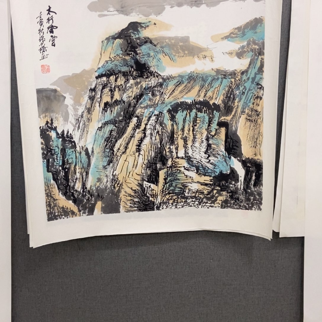 国画手寫手繪作品120
