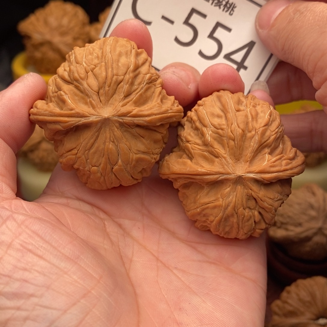 文玩核桃把件「*」磨盘44