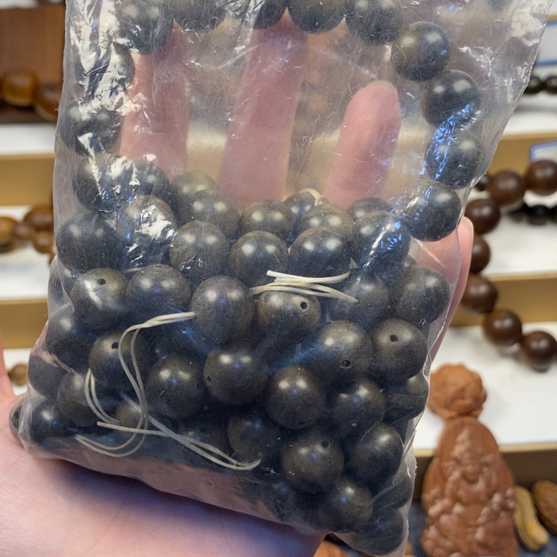 子***龍手串/手链檀香木老山檀香1.2阴沉横纹奶香