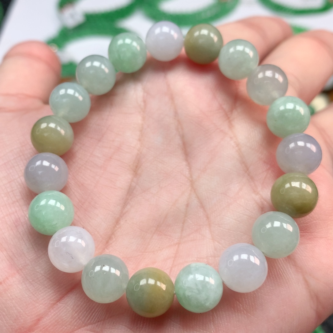 翡翠手链未镶嵌翡翠