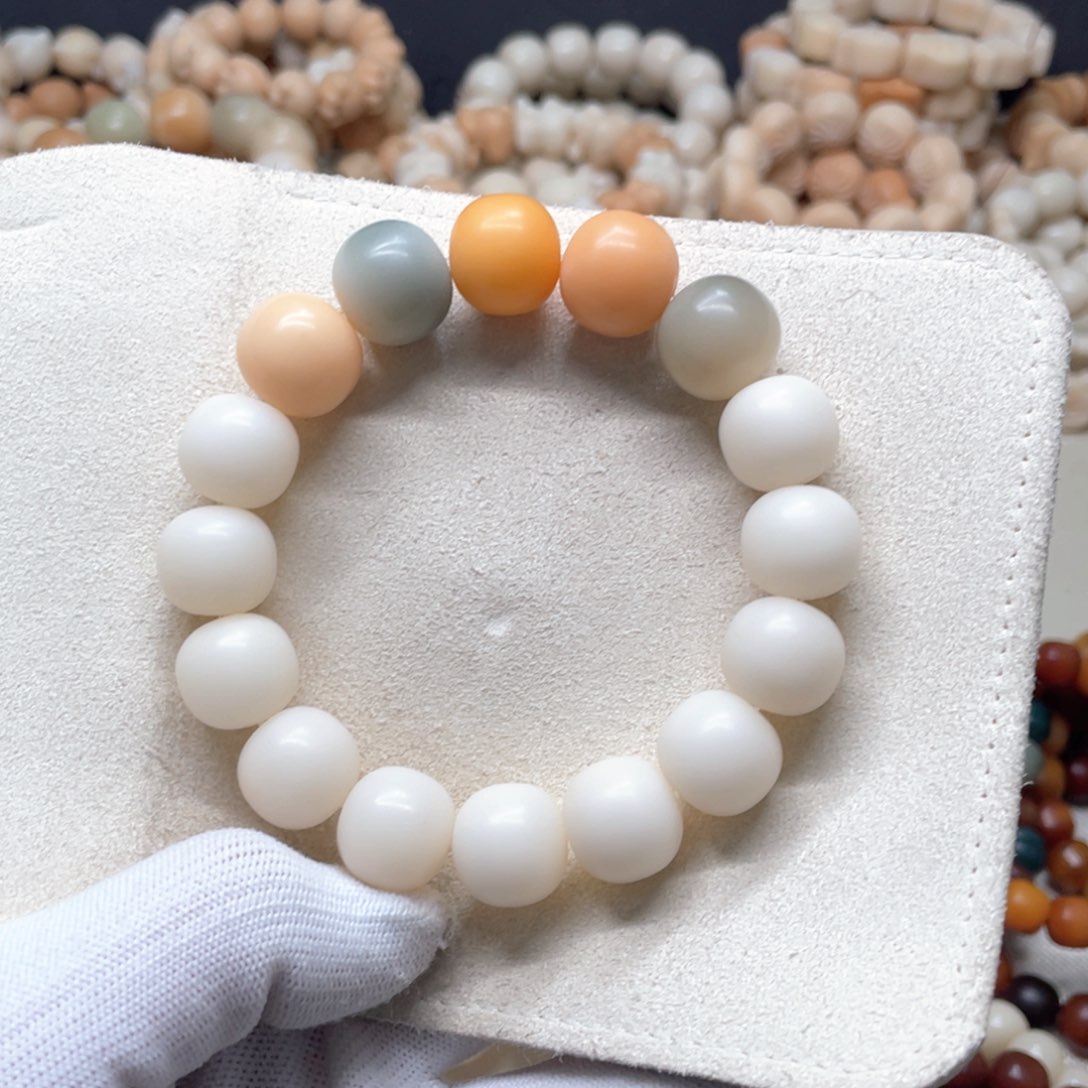 菩提根/象牙果吊坠九****x15骨瓷白920