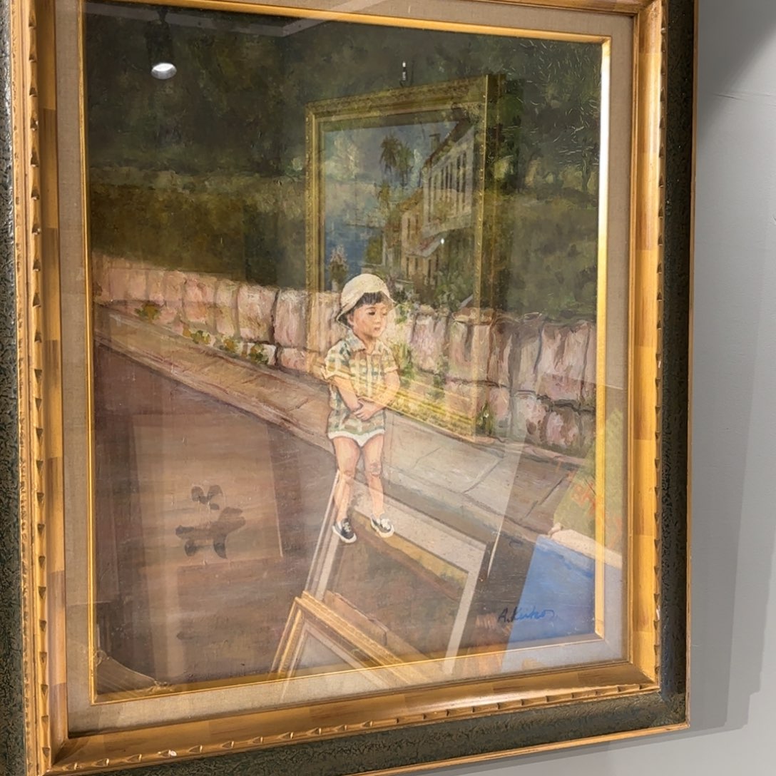 版画框画手绘作品