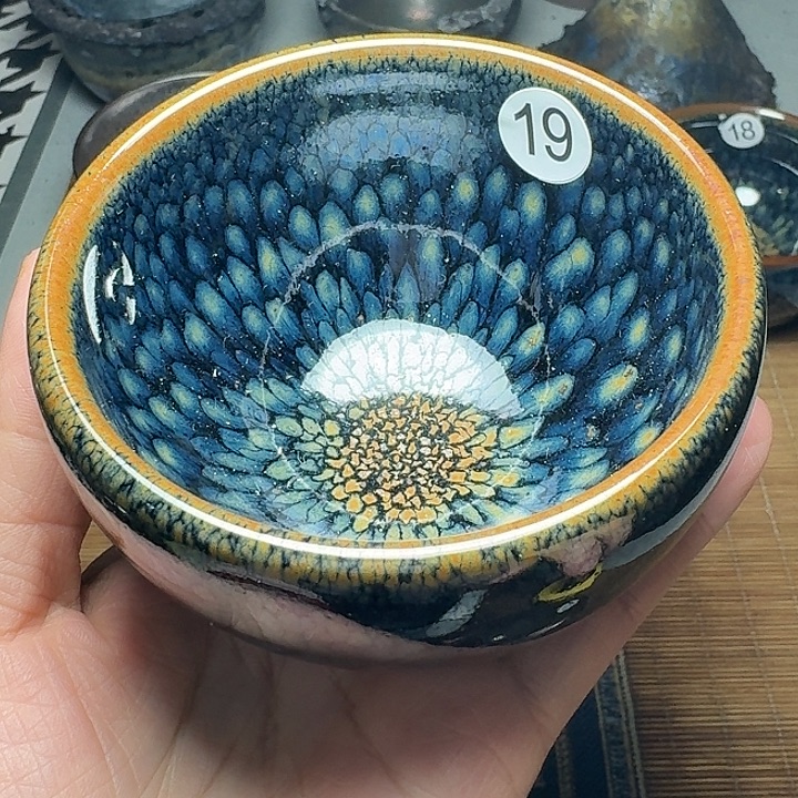 茶盏19 坚记茶盏摆件