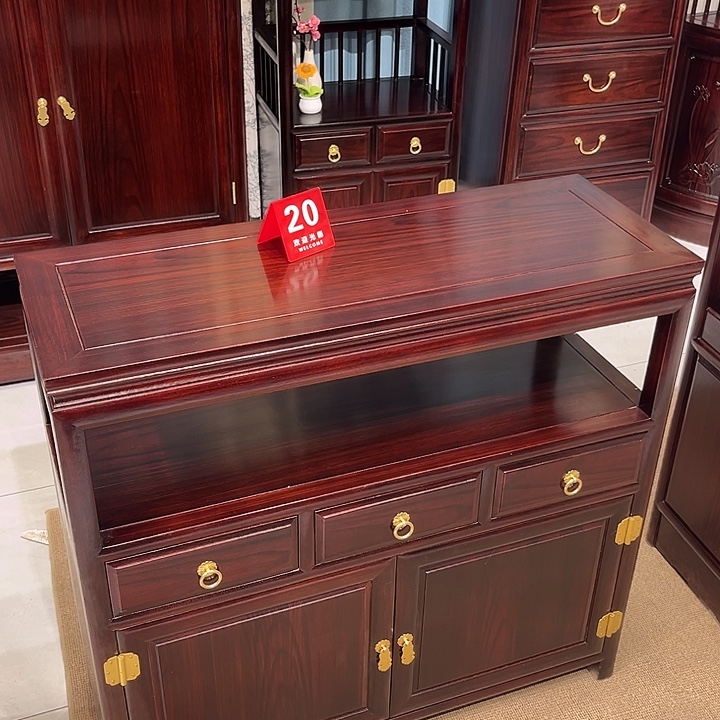 兴***叔黑酸枝木类储物柜