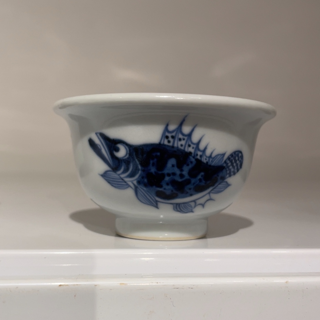 七***锵景德镇手工手绘茶器50CC