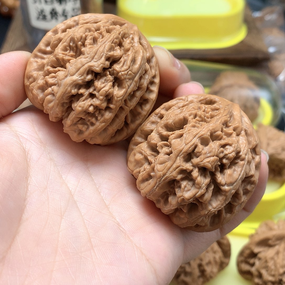 文玩核桃把件43粗筋