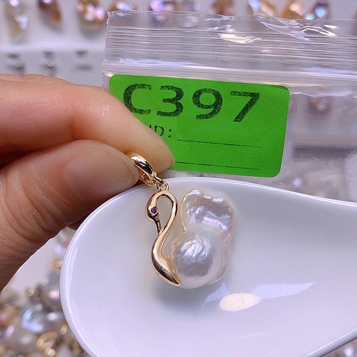 淡水珍珠未镶嵌颈饰