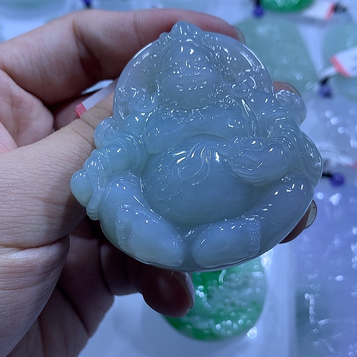 翡翠未镶嵌颈饰天然翡翠A货吊坠