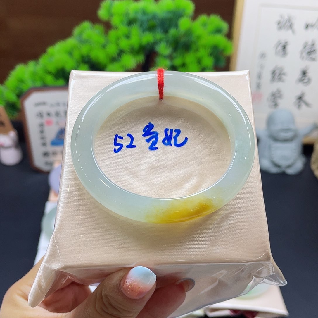 翡翠未镶嵌手镯28 号链接