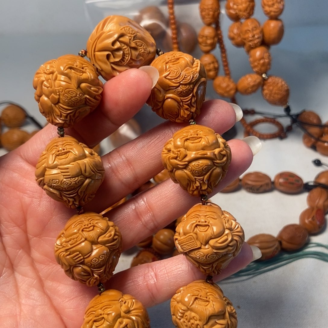 橄榄核手串/手链八方财神25