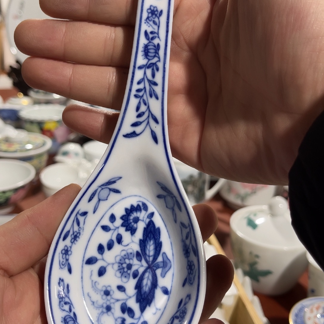醴陵老厂瓷微瑕慎拍