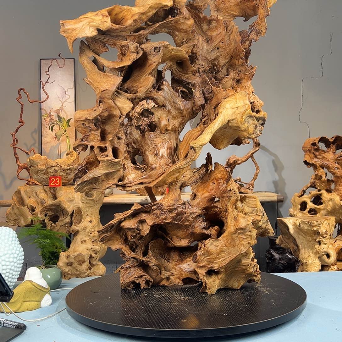 越***丘香榧木根雕摆件333333333