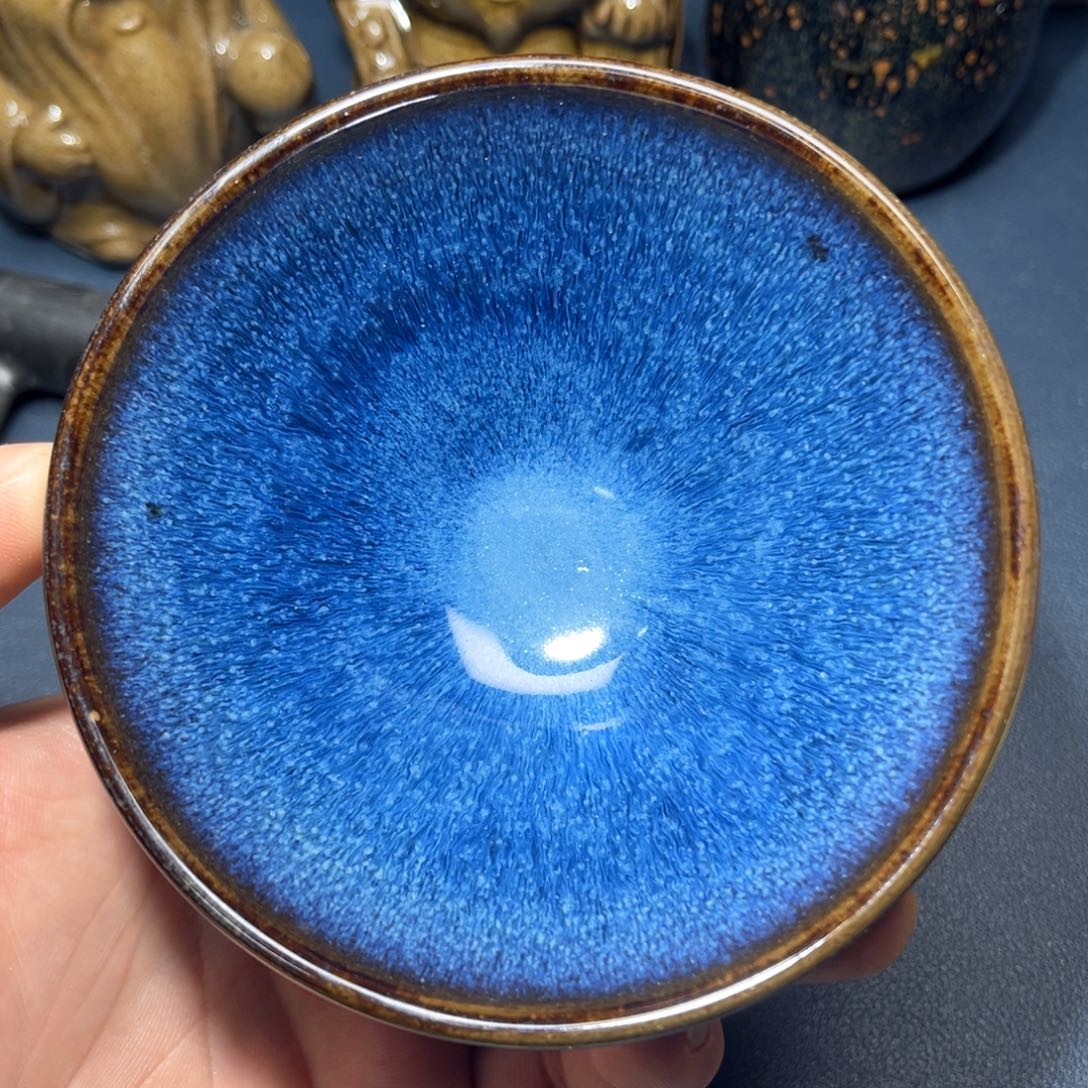 茶盏建盏手握泡茶主人杯