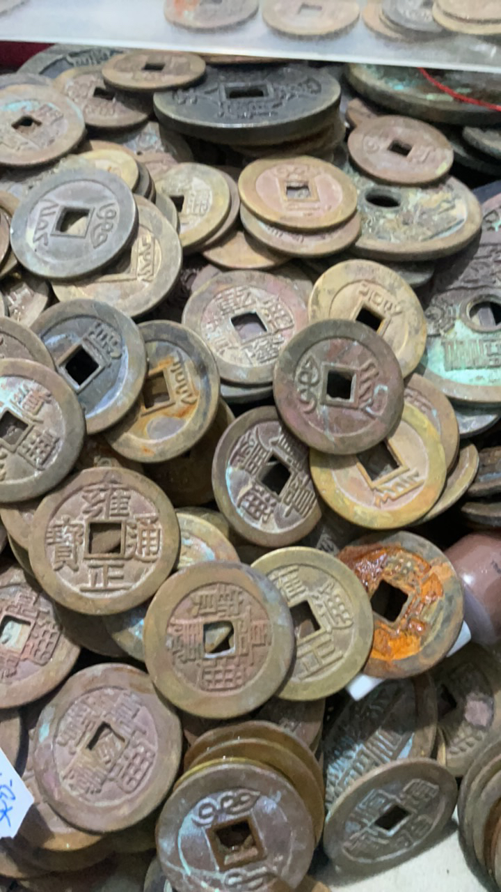 水坑老铜工艺品铜钱