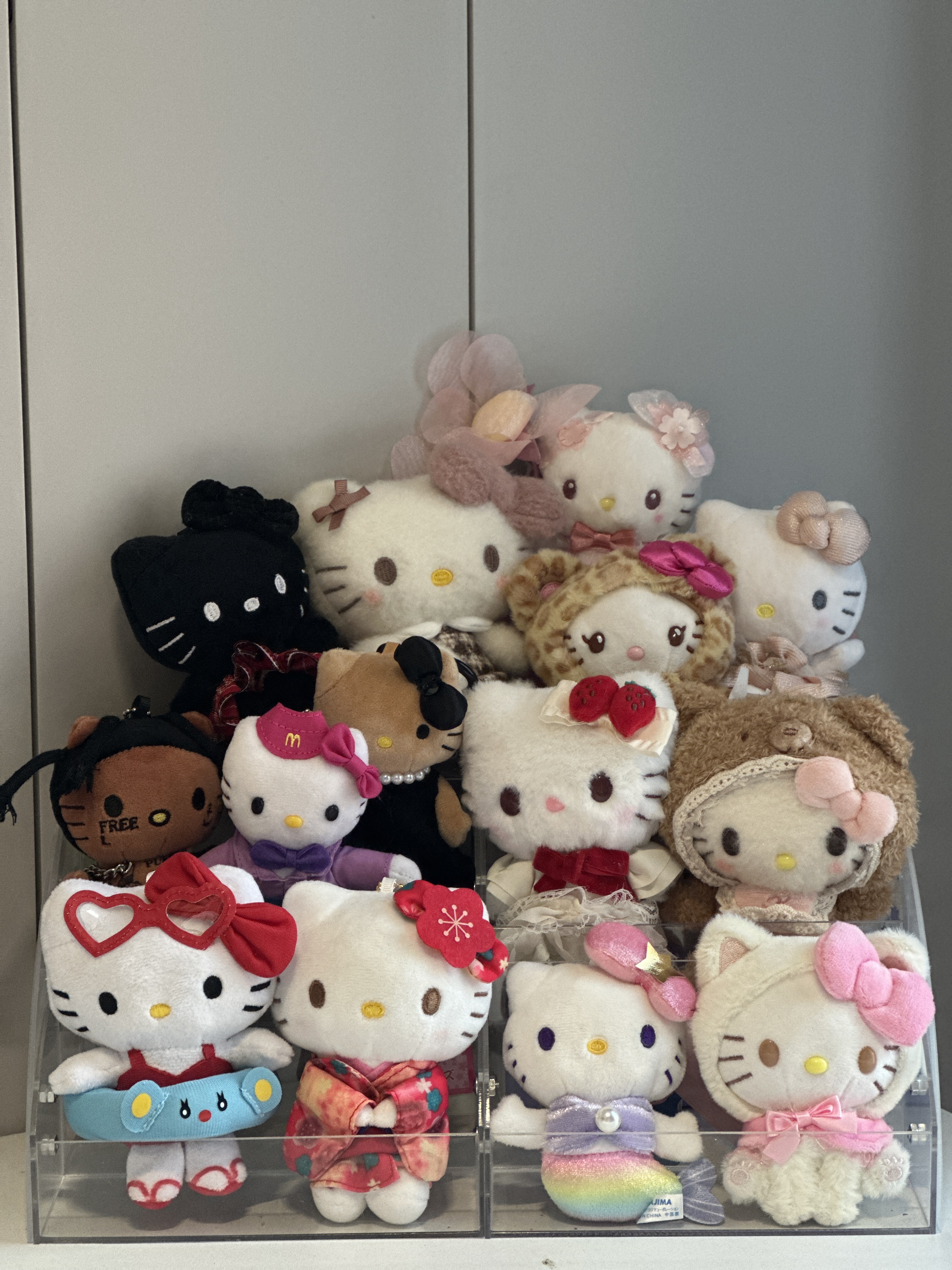 kitty可爱毛绒挂件