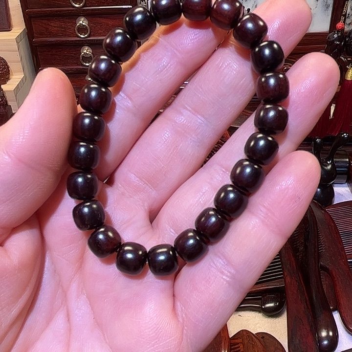 黄花梨/降香黄檀紫檀木小手串